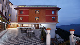 Hotel Vishnu Palace, Mussoorie-open-terrace